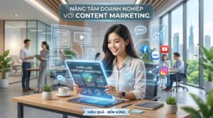 Content Marketing giúp thương hiệu tăng trưởng bền vững