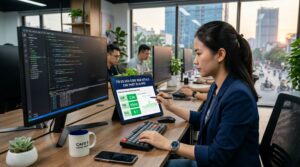 tối ưu Core Web Vitals cho AI