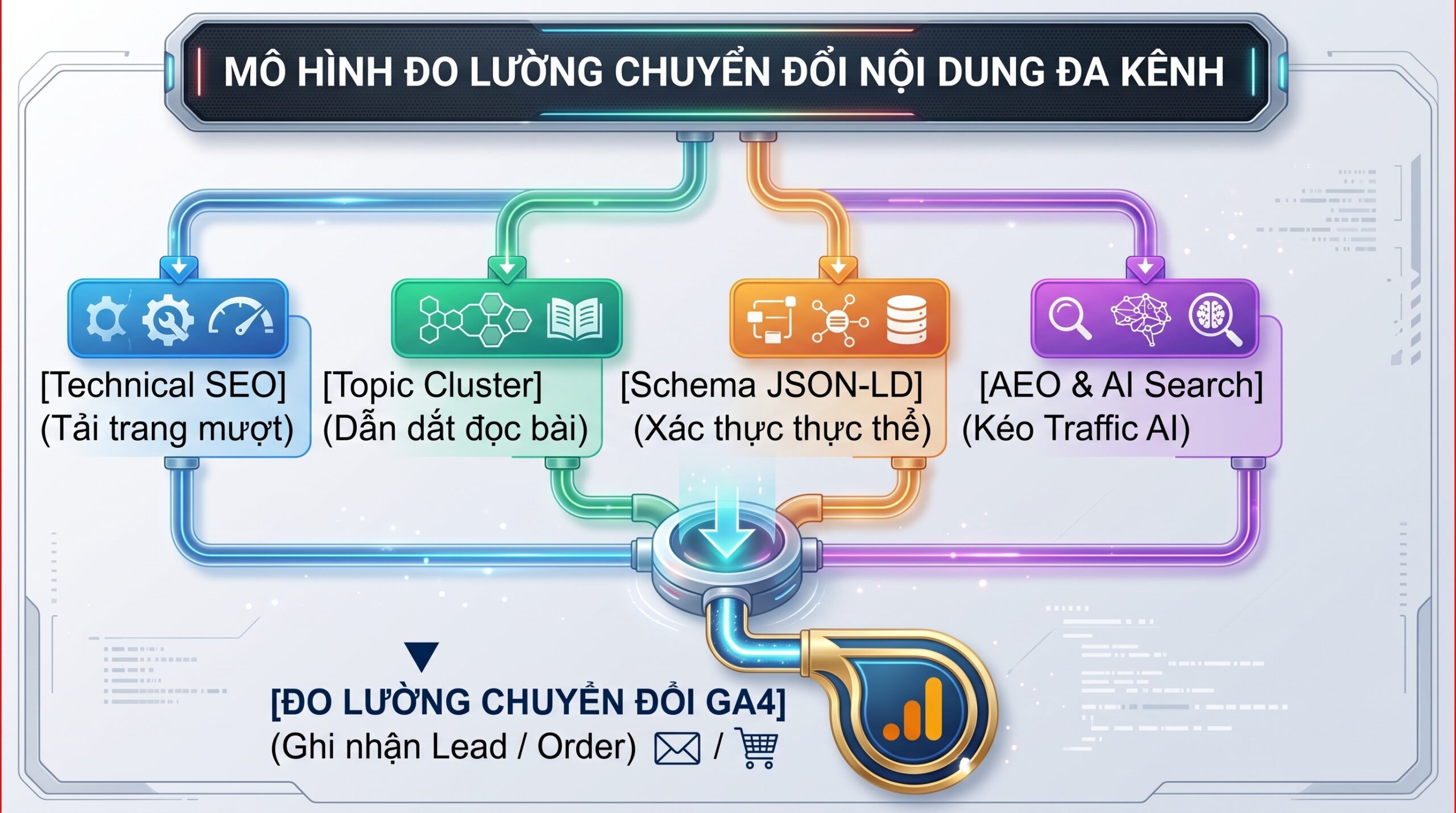 Một hệ thống đo lường chuyển đổi GA4 hoàn chỉnh