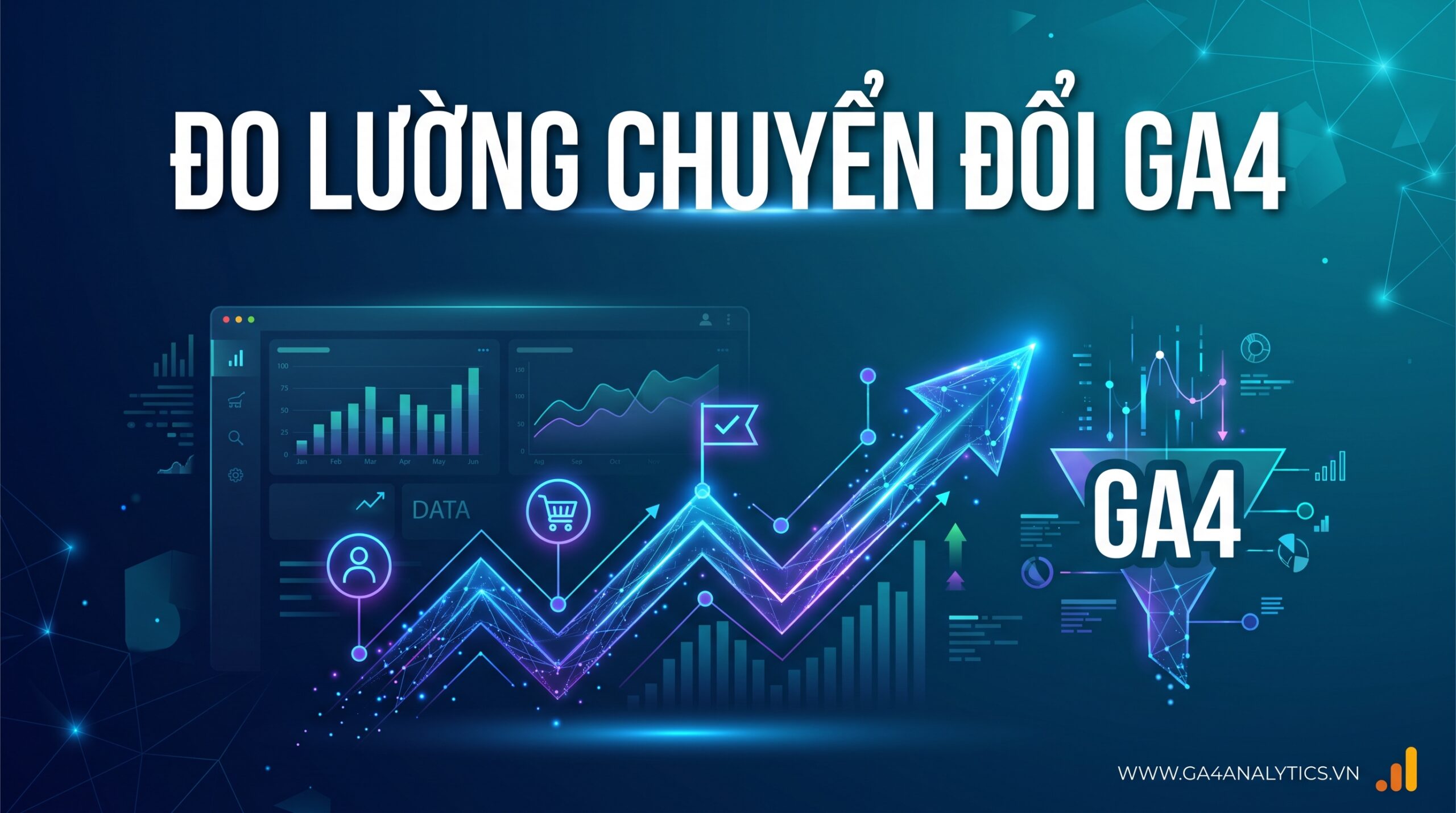 Thiết lập đo lường chuyển đổi GA4 chính là thước đo chính xác nhất cho hiệu quả của mọi chiến dịch Marketing.