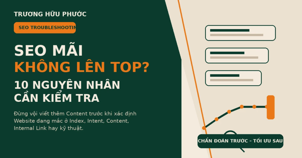 SEO mãi không lên top