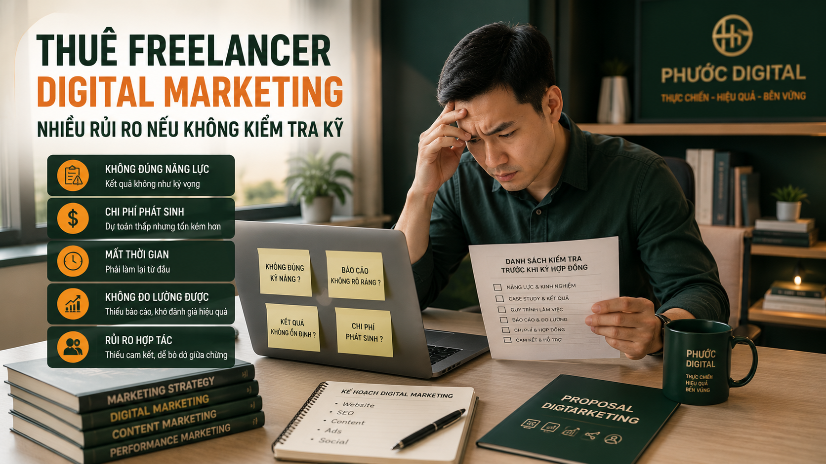 Thuê Freelancer Digital Marketing cần lưu ý gì