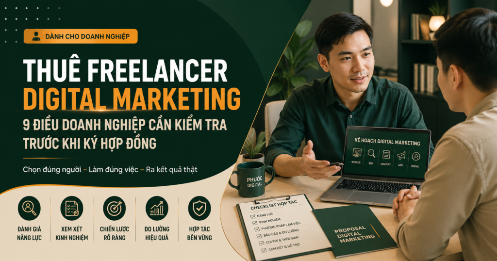 Thuê Freelancer Digital Marketing cần lưu ý gì