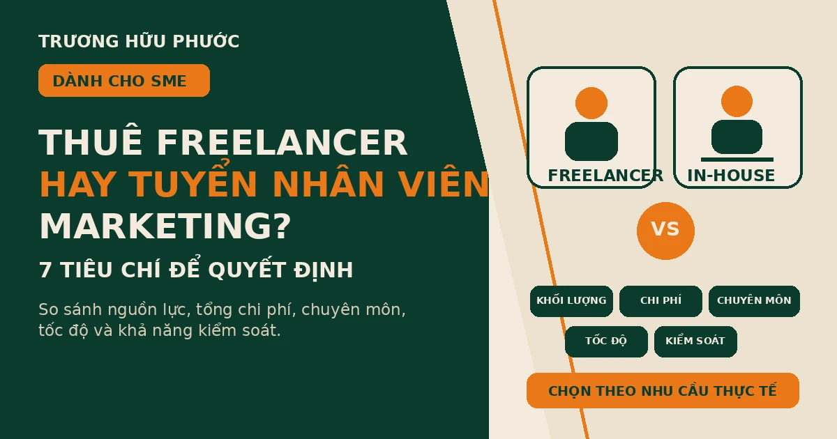 thuê freelancer hay tuyển nhân viên marketing